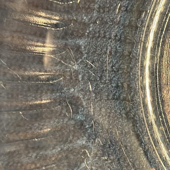 Pyrex mixing bowl #7403-S. 10 cup, 2.5 L. Clear. Ribbed. No chips or cracks. - Picture 3 of 5